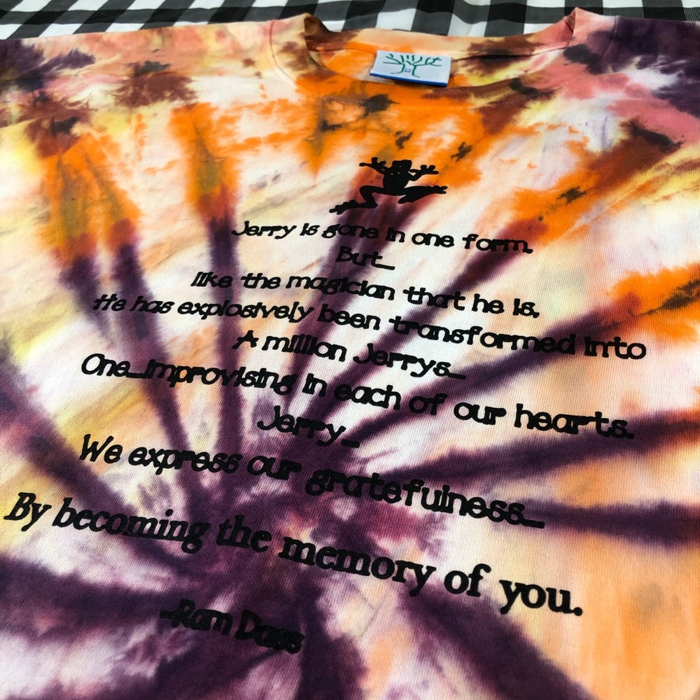 Online Ceramics Jerry Garcia Frog Ram Dass Quote T - Picture 3 of 12